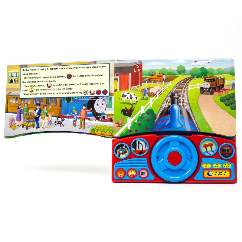 Thomas and Friends - Let's Go Thomas! Interactive Steering Wheel Board Sound Book