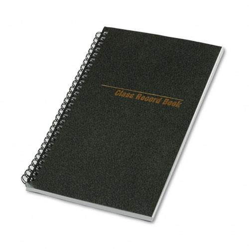 National Class Record Book 6-Day/6-Week Format 9-1/2 x 5-3/4 Black 120 Pages