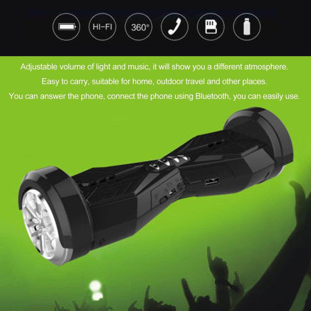 H10 Twist Car Shaped Bluetooth Speakers Hands-free Calls Stereo Loudspeaker
