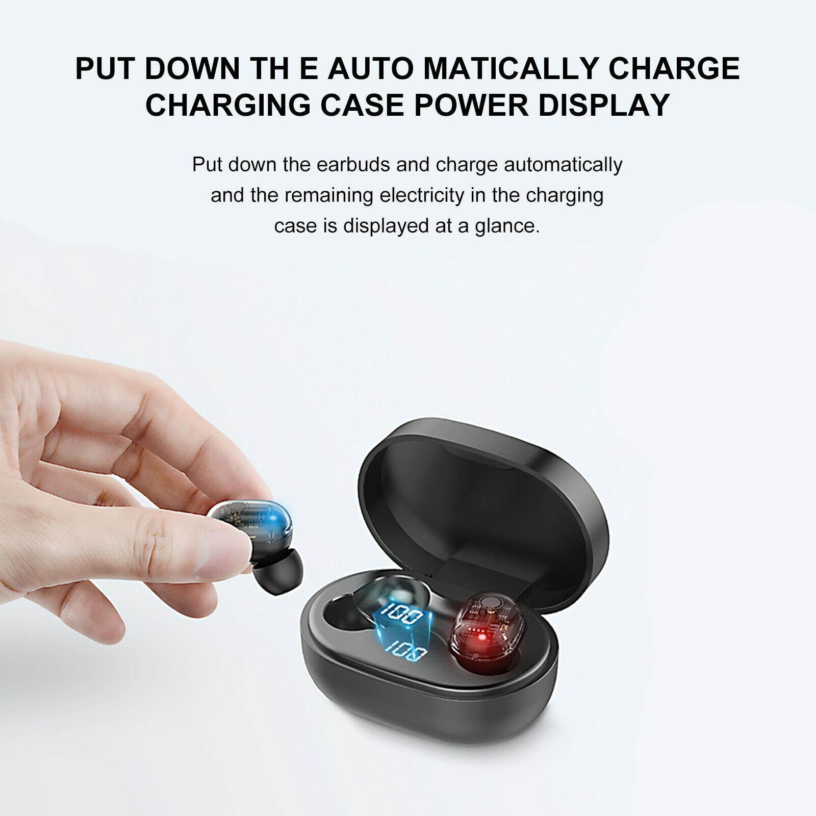 Bluetooth 5.0 Headset Wireless TWS Earphones Mini Earbuds Stereo Headphones