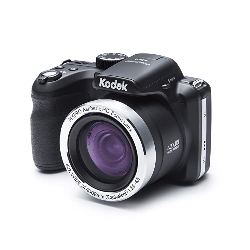 PIXPRO Astro Zoom AZ421-BK 16MP Digital Camera with 42X Optical Zoom and 3" LCD Screen (Black)