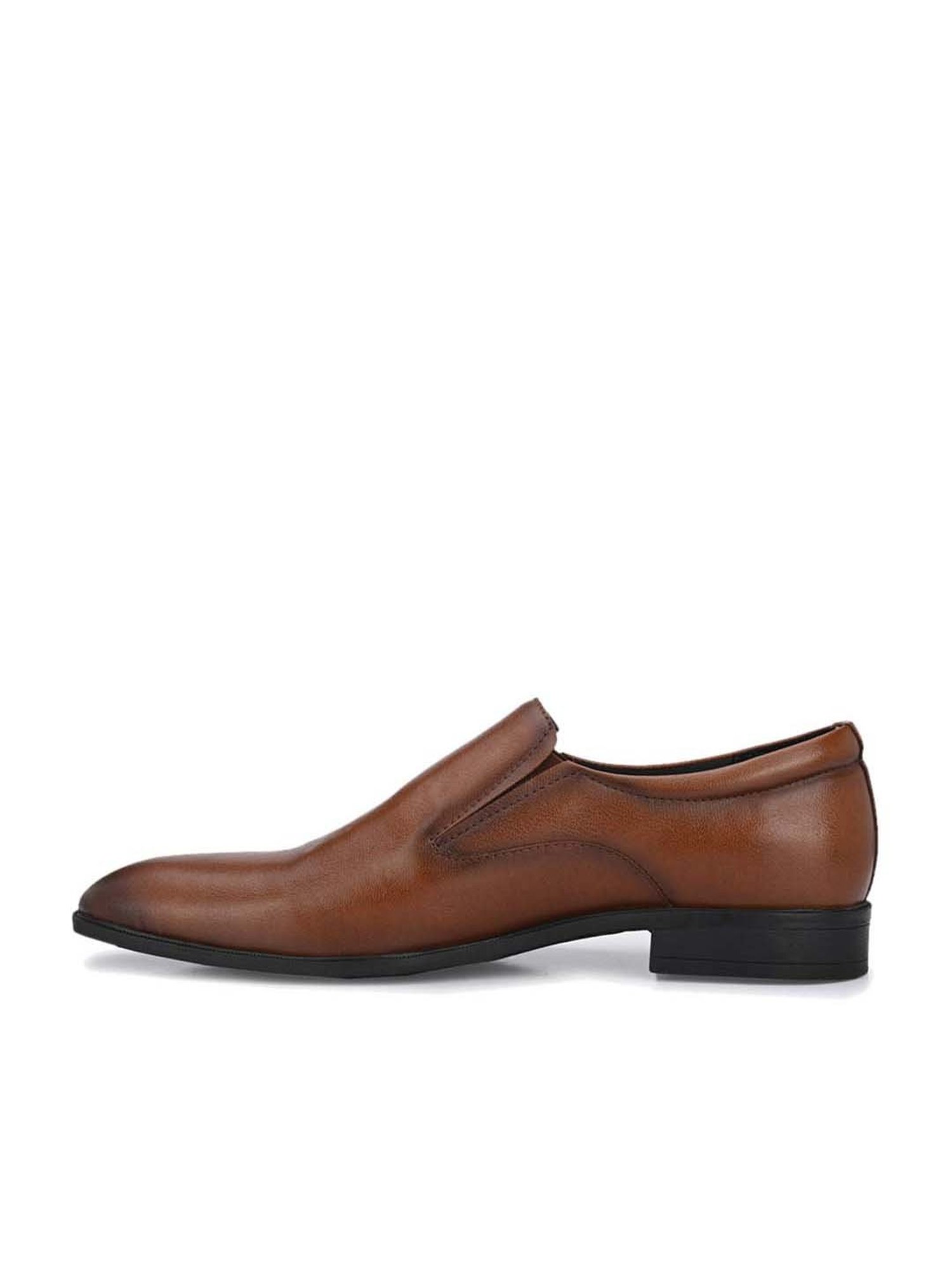 Delize Men's Tan Formal Loafers