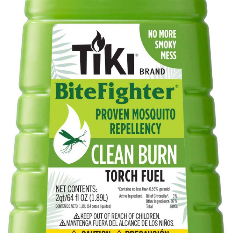 64oz Clean Burn BiteFighter Torch Fuel - TIKI