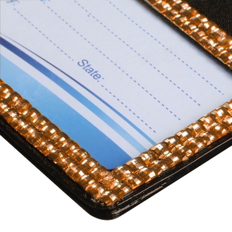 MYBAT Orange Horizontal Business Card Holder-014