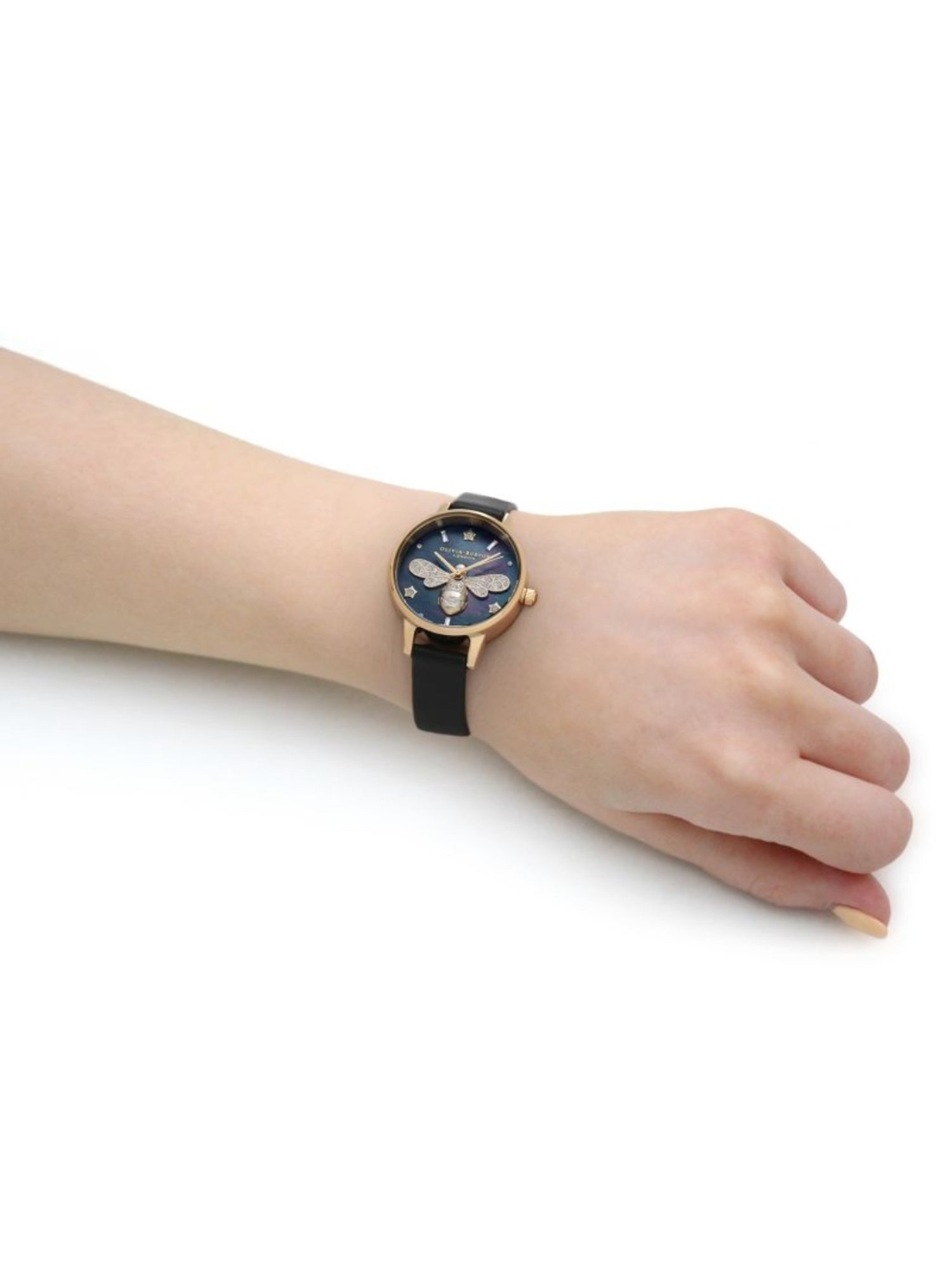 Olivia Burton OB16GB08 Sparkle Bee Analog Watch for Women