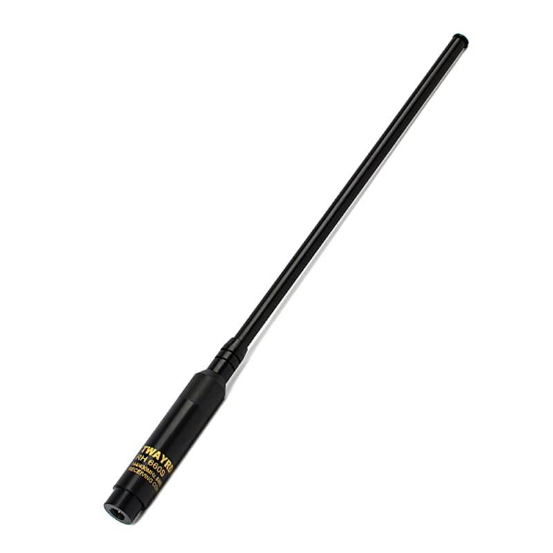 Dual Band VHF UHF Ham Radio Telescopic Antenna SMA Male 42 inch Retractable Replacement Long Antenna for Walkie Talkie Yaesu Vertex VX-3R VX-132 WOUNXUN KG-UV8D TYT Radios