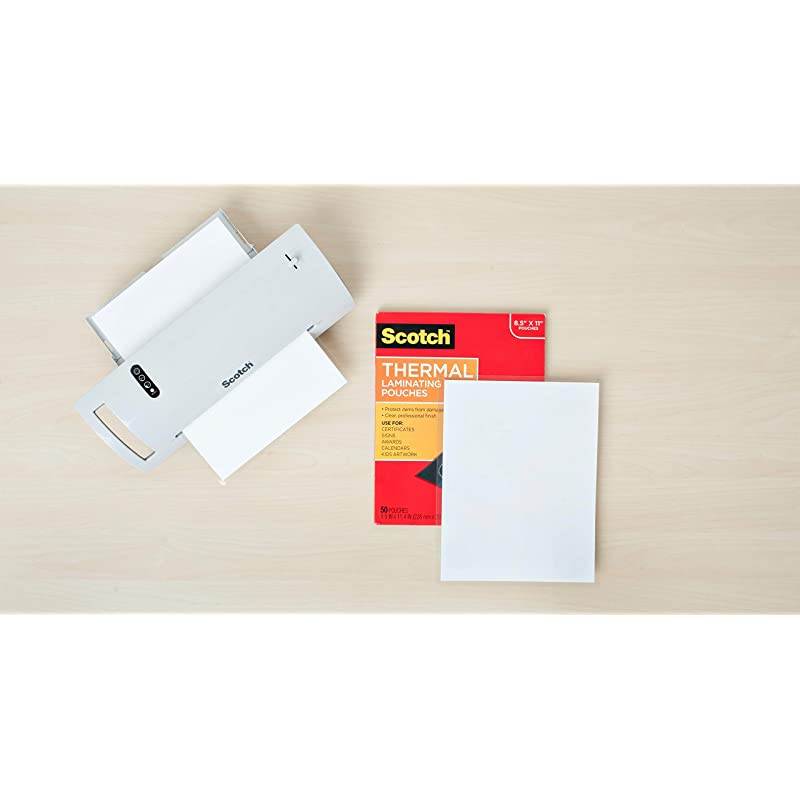 Thermal Laminating Pouches 200Pack 89 x 114 inches Letter Size Sheets Clear 3Mil TP3854200