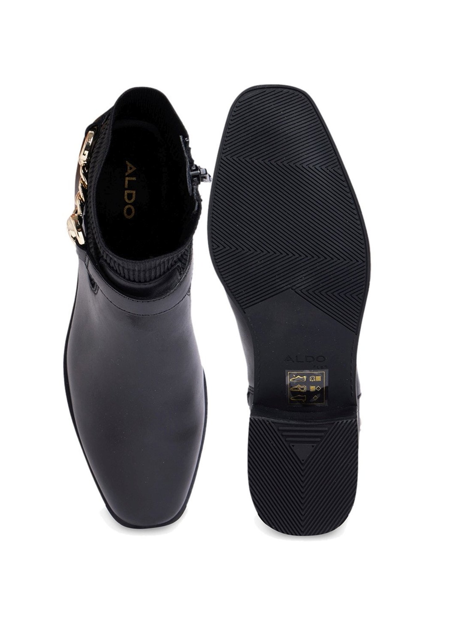 Aldo Women's Black Casual Booties