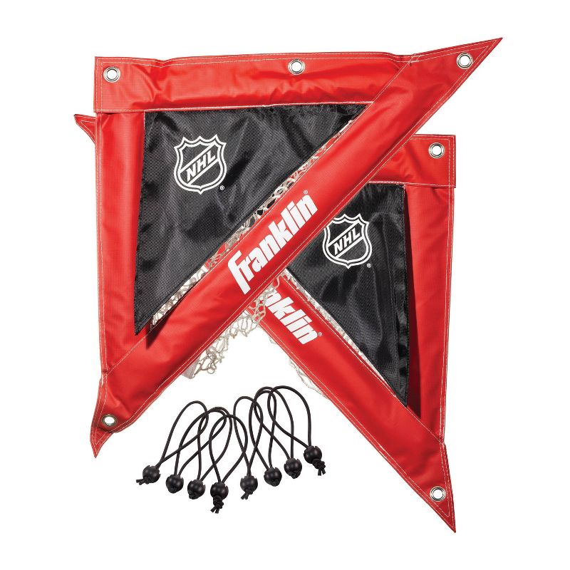 Franklin Sports Street Hockey Shooting Targets - Red