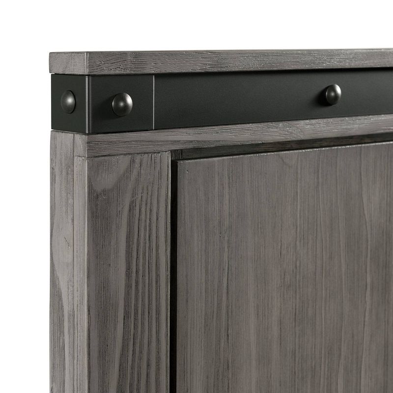 4pc Queen Montauk Panel Bedroom Set Gray - Picket House Furnishings