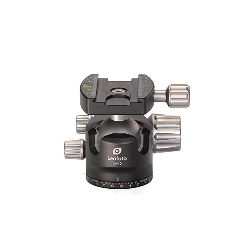 LH-40 40mm Low Profile Ball Head Arca / RRS Compatible w Independent Pan Lock