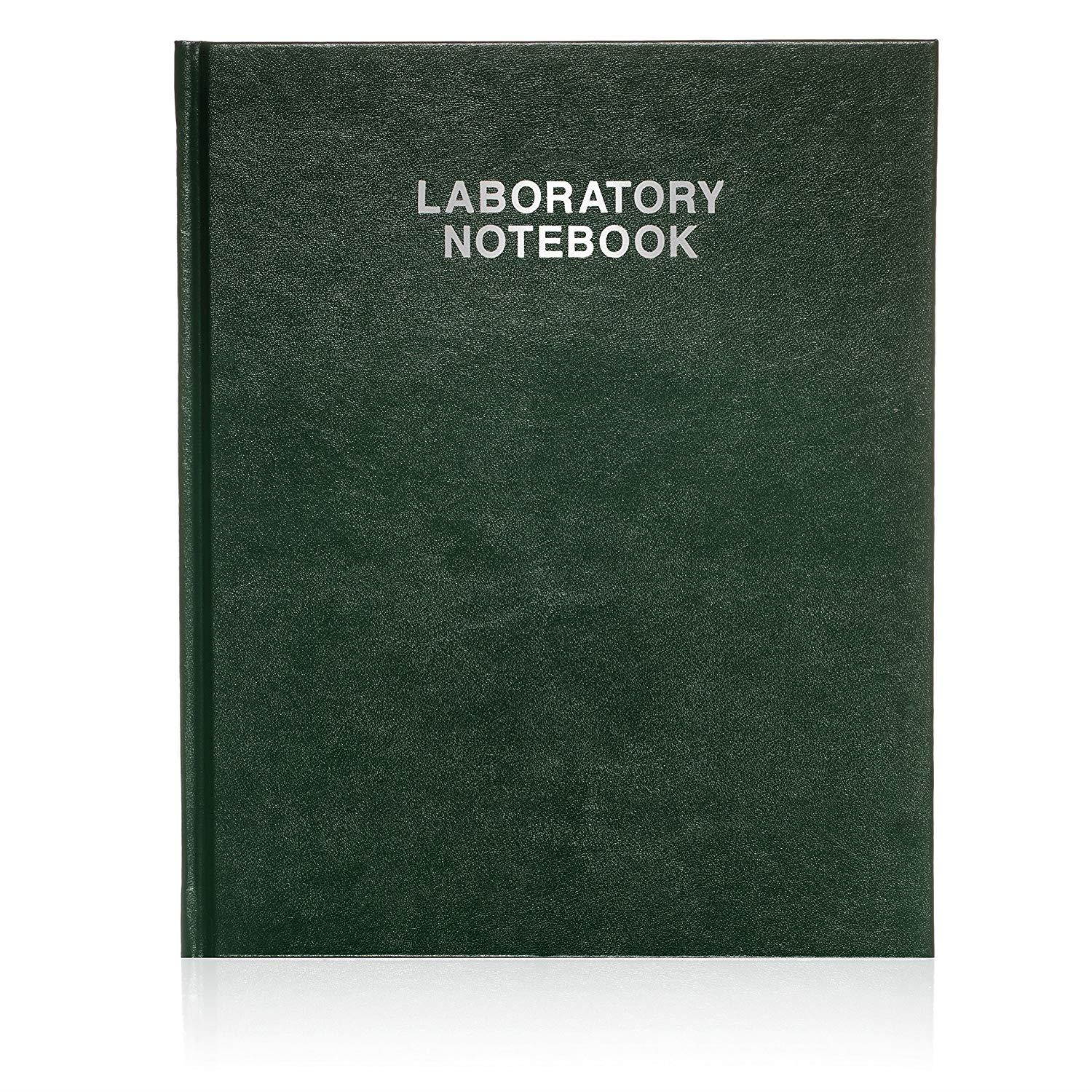 Scientific Notebook Company, Laboratory Notebook, 96 Pages 3001HC Green Hard Cover