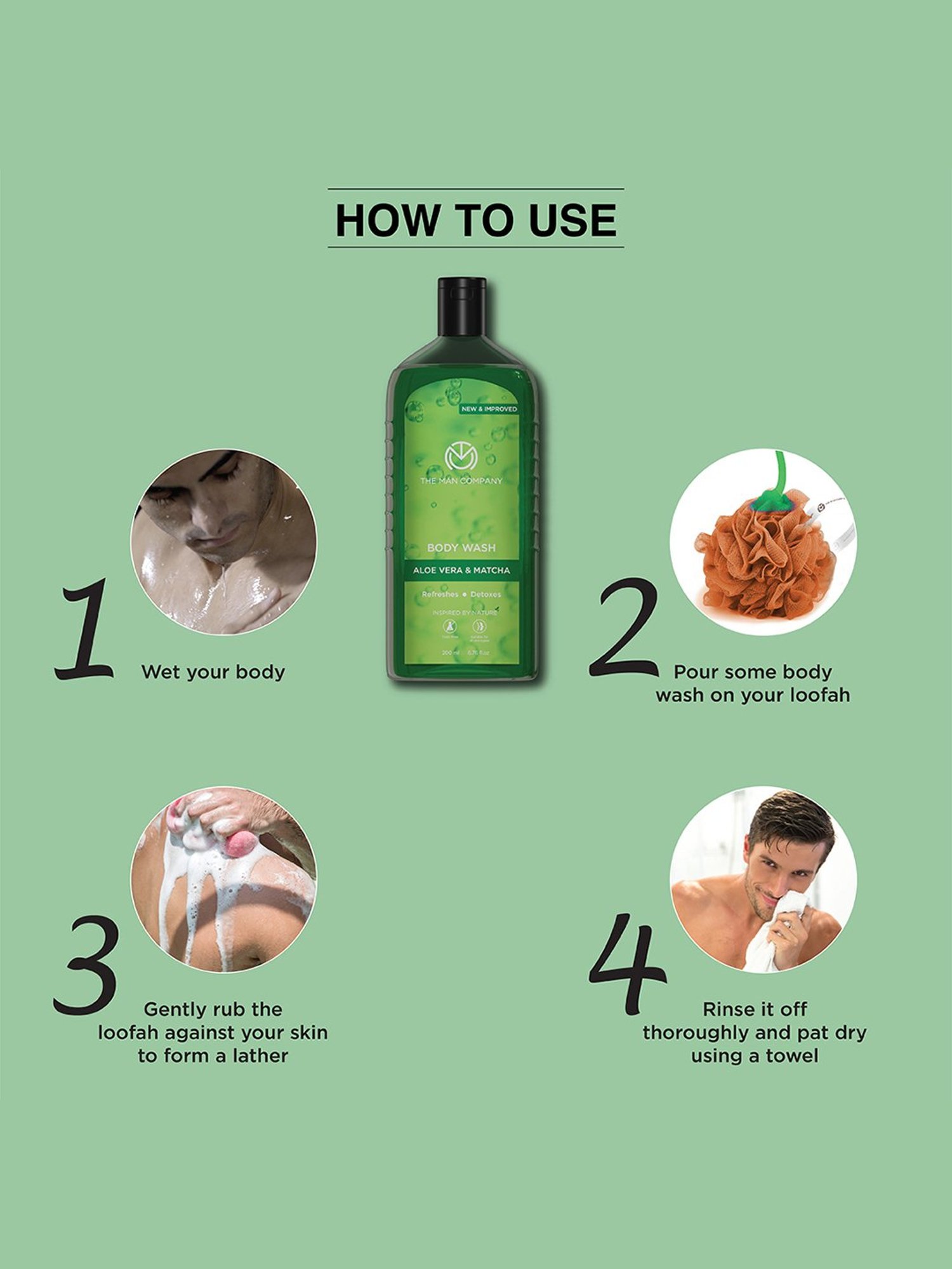 Spruce Shave Club Charcoal Body Wash - 200 gm