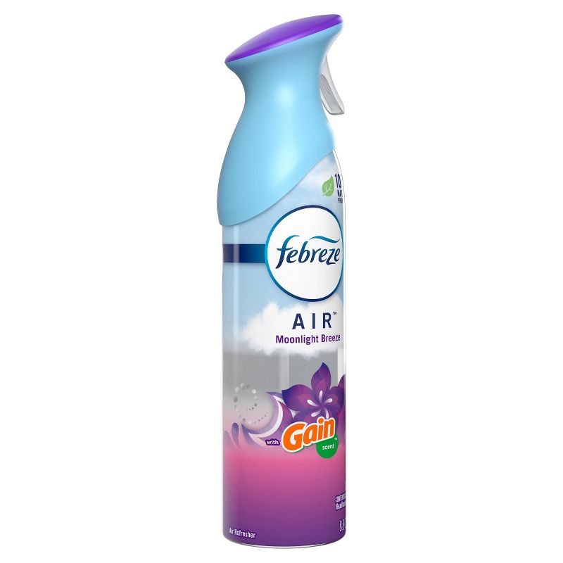 Febreze Odor-Eliminating Air Freshener with Gain Moonlight Breeze Scent - 8.8 fl oz