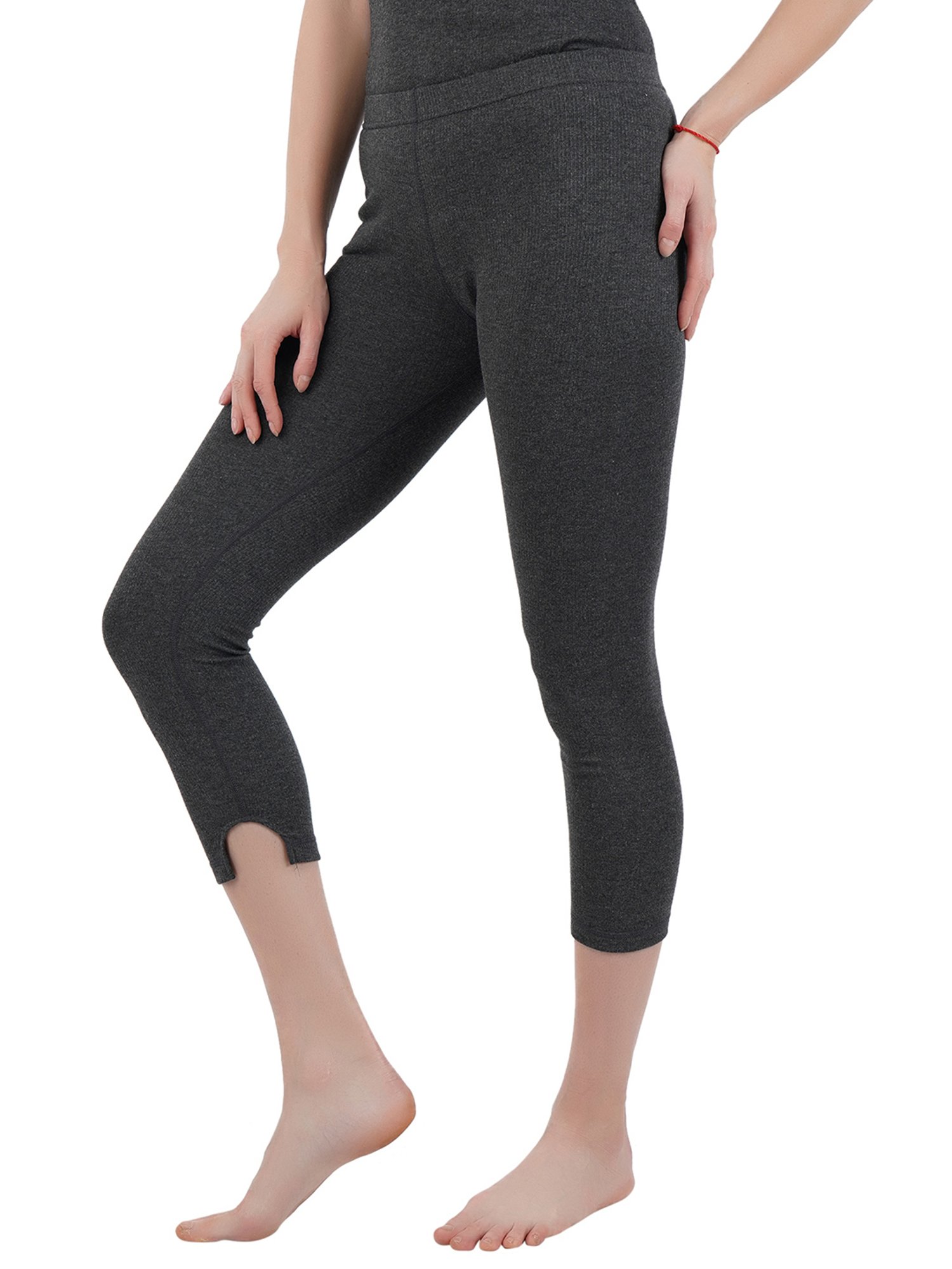Bodycare Grey Cotton Thermal Capris