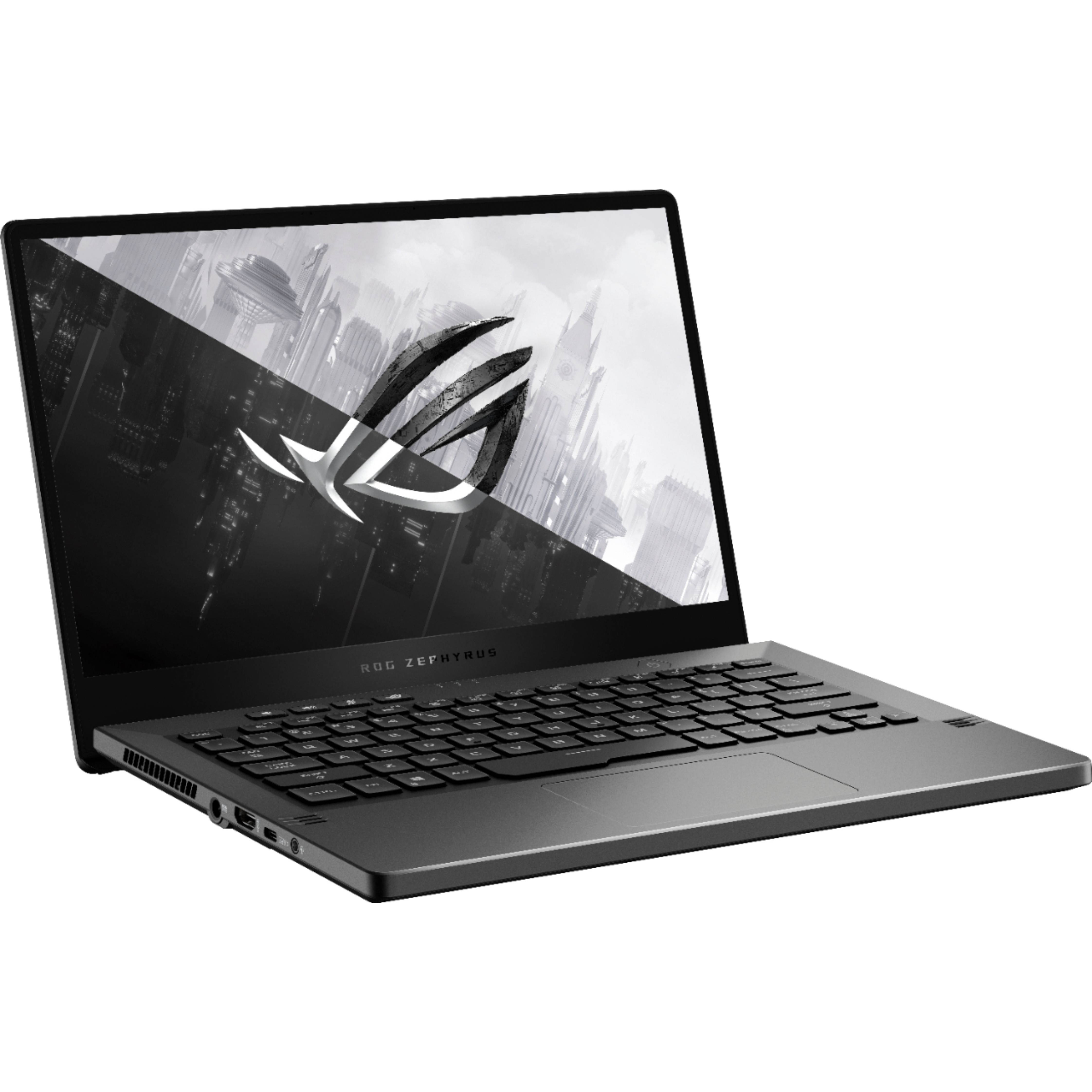 ASUS - ROG Zephyrus G14 14" Laptop - AMD Ryzen 7 - 8GB Memory - NVIDIA GeForce GTX 1650 - 512GB SSD - Eclipse Gray Notebook GA401IH-BR7N2BL PC Computer