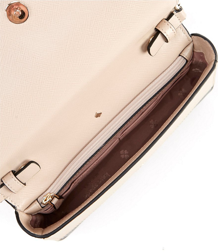 kate spade new york Spencer Colorblock Flap Snap Chain Crossbody Bag