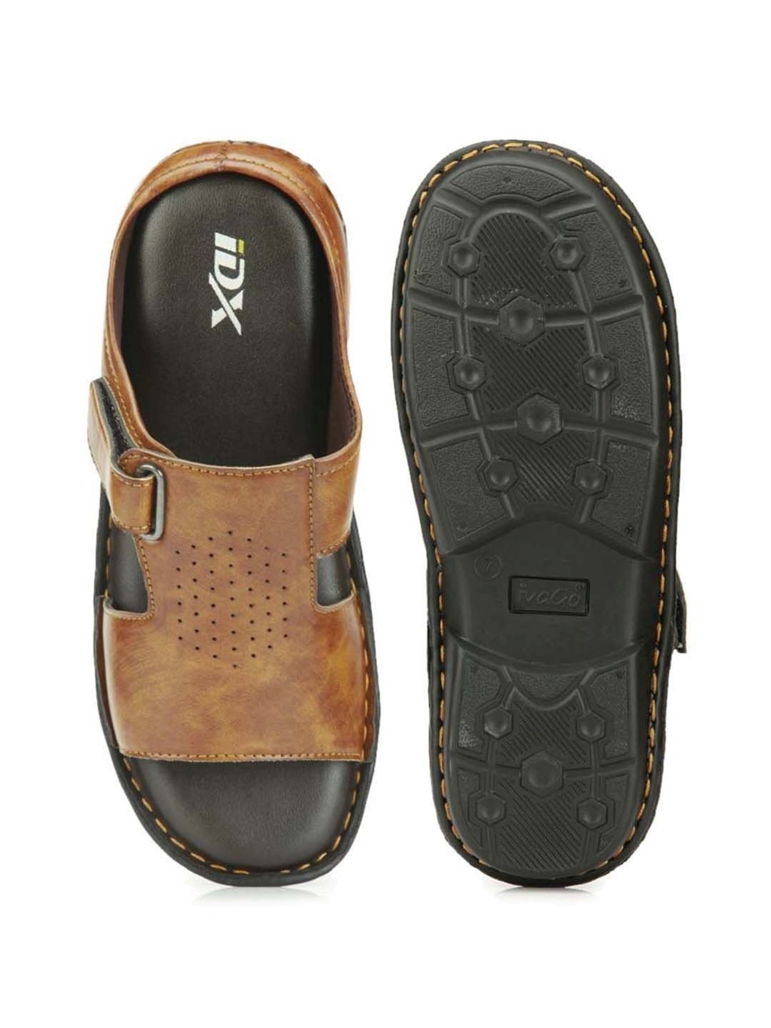 ID Men's Tan Casual Sandals