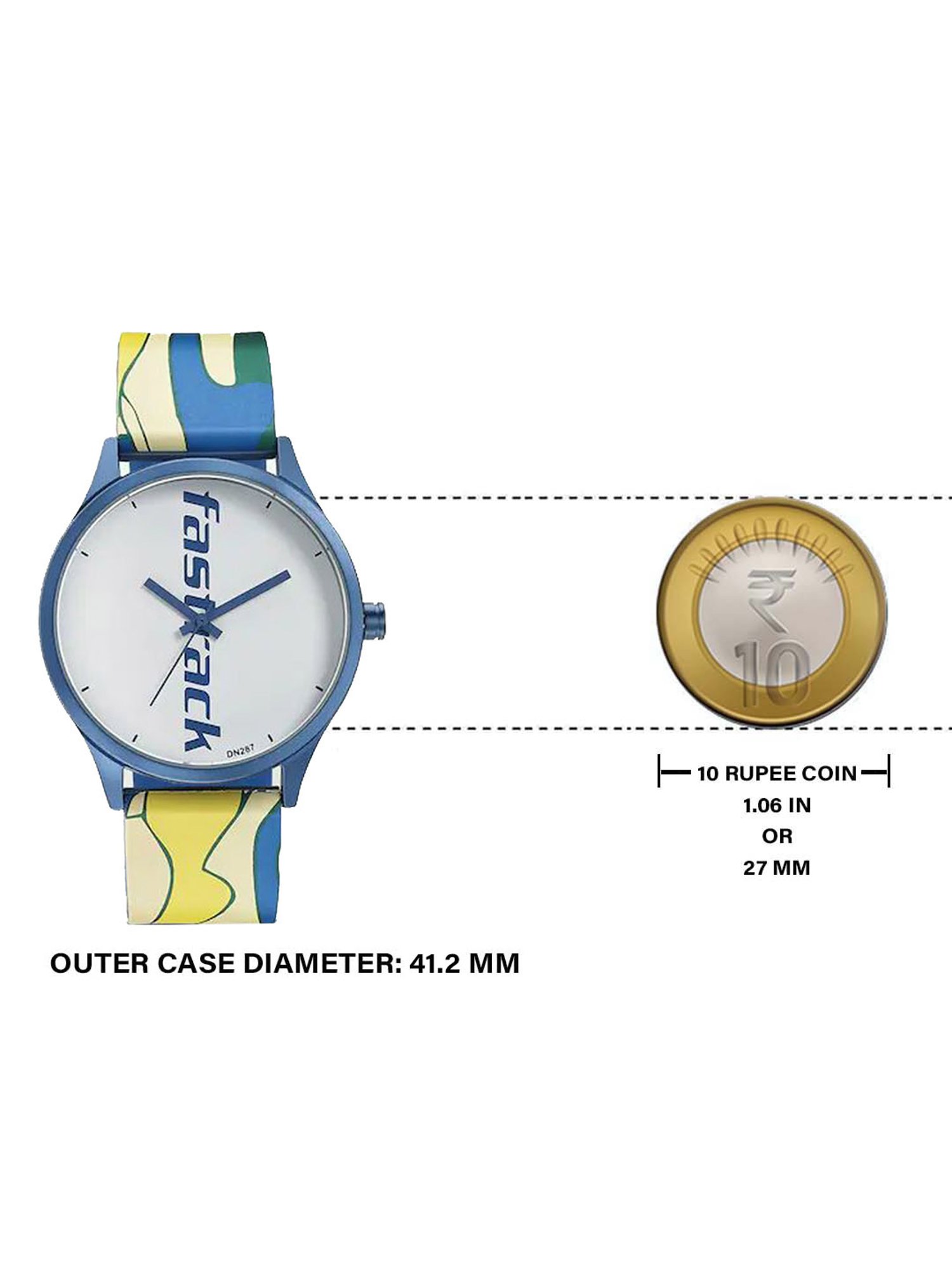 Fastrack 68031AP06 Younique Unisex Analog Watch