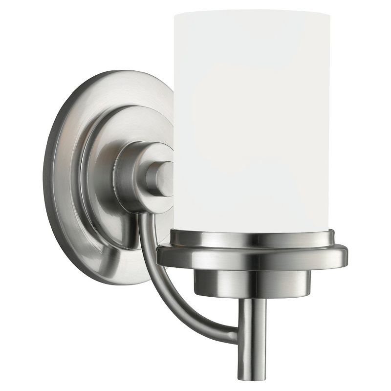 6" Winnetka One Light Wall / Bath Sconce Brushed Nickel - Sea Gull Lighting