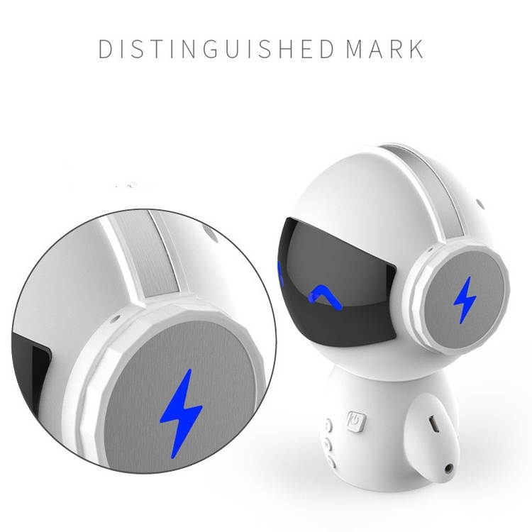 M10 Multi-function Mini Robot USB Charging Wireless Bluetooth Speaker Power Bank