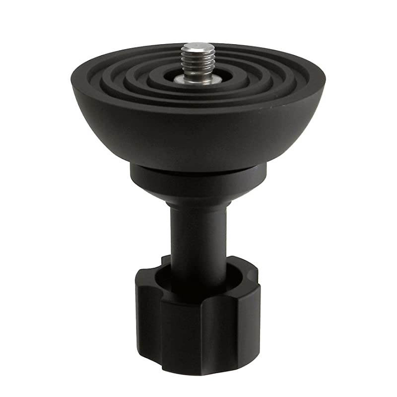 75mm Half Ball Bowl Adapter Convert Video Bowl Tripod 38 Stud