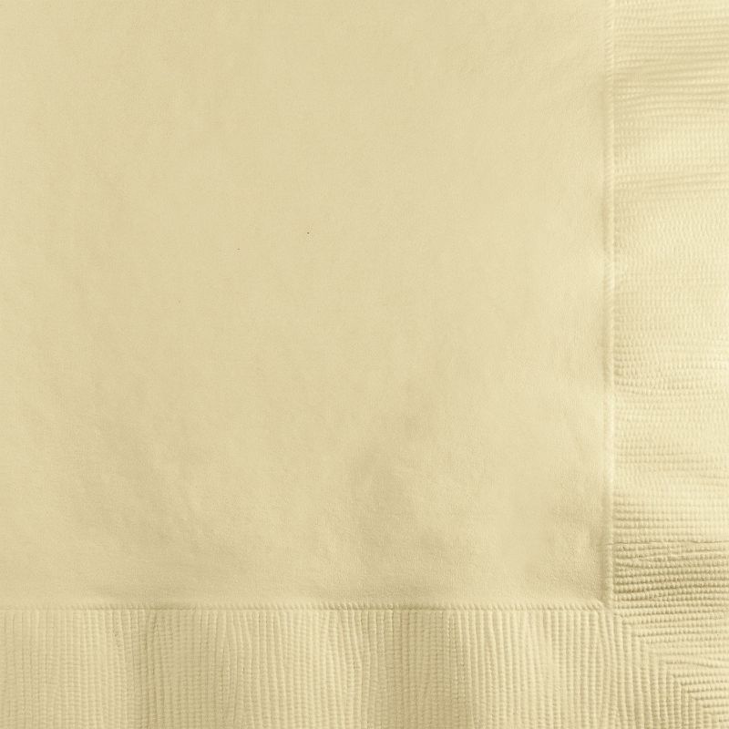Touch of Color Ivory Beverage Napkins, 200 pk 259161