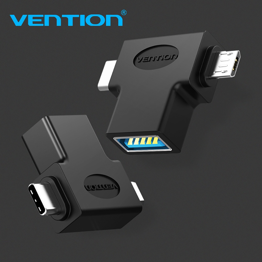 Vention CDIBO OTG Adapter 3 in 1 USB3.0 Type-C Micro USB USB Device Universal Adapter