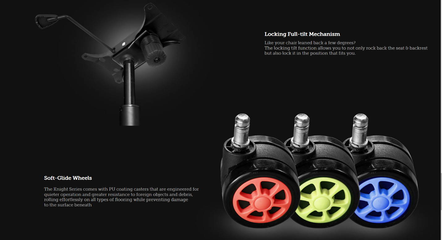 EWin Gaming and Office Chair CLD Calling Series Ergonomic With Head and Back Pillows (Black and Blue)