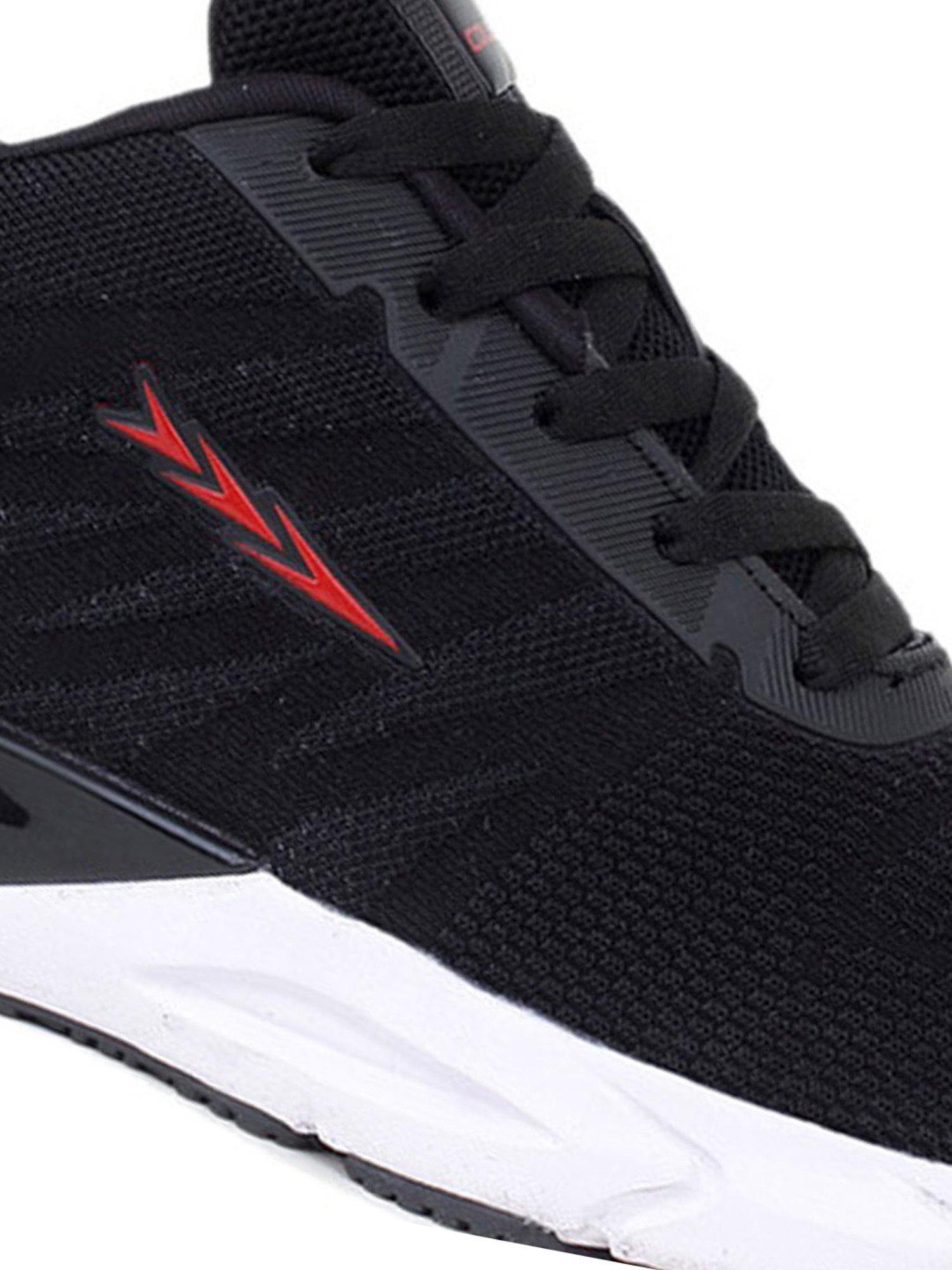 Columbus Men's Black Running Shoes