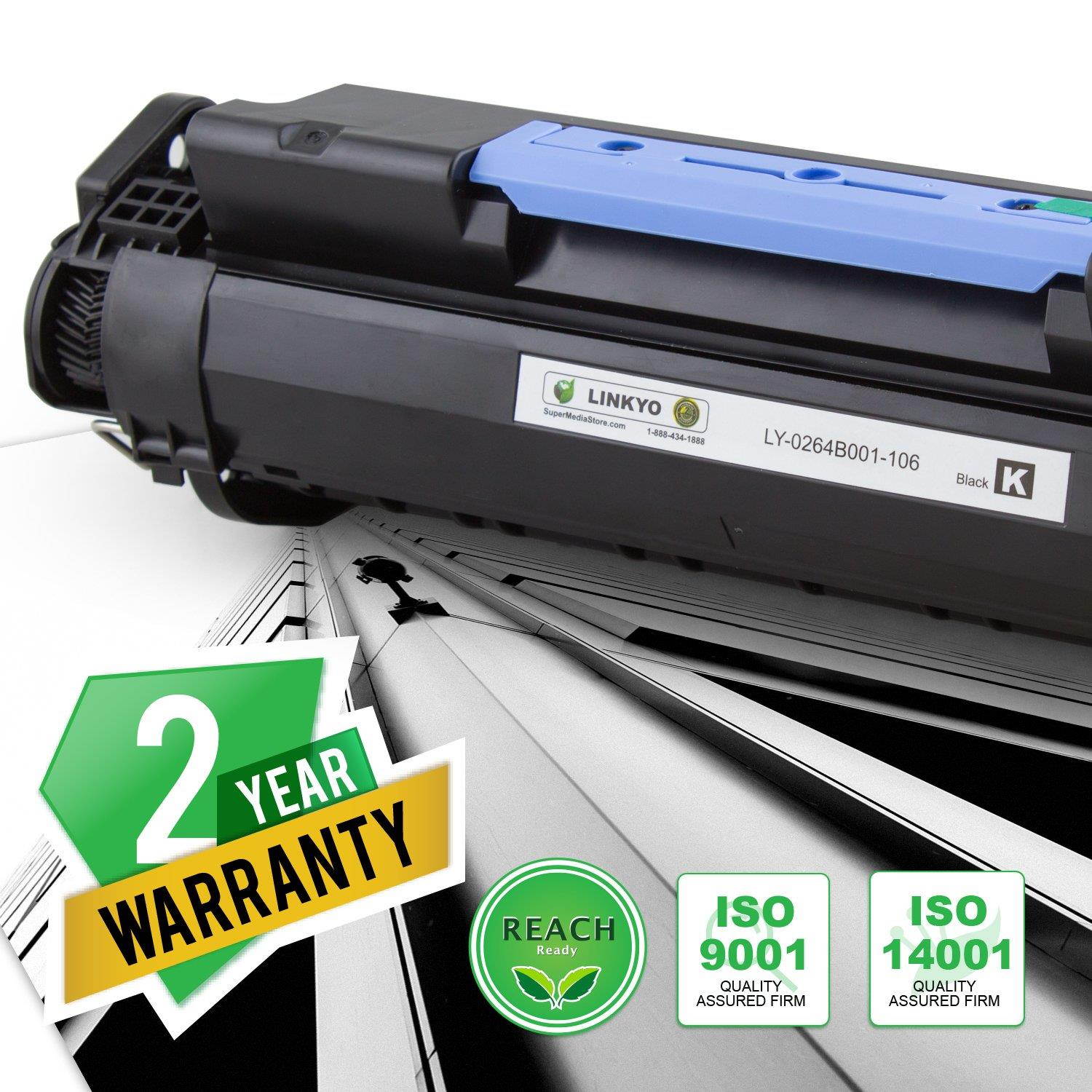 LINKYO Compatible Toner Cartridge Replacement for Canon 106 0264B001AA (Black)