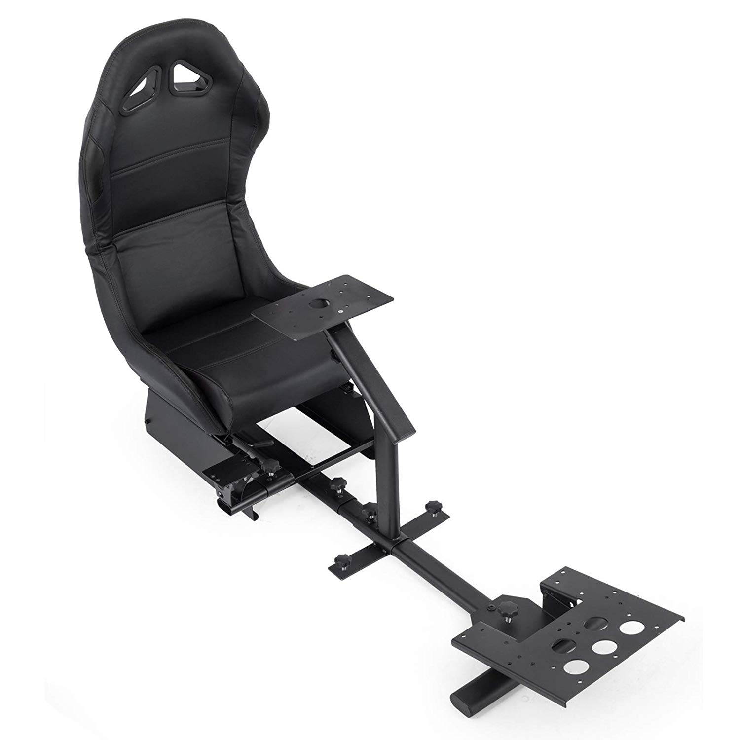 VEVOR Driving Simulator Gaming Chair Adjustable and Foldable Racing Cockpit Seat with Gear Shifter Mount for PS2 PS3 PS4 Xbox Xbox360 Xbox One