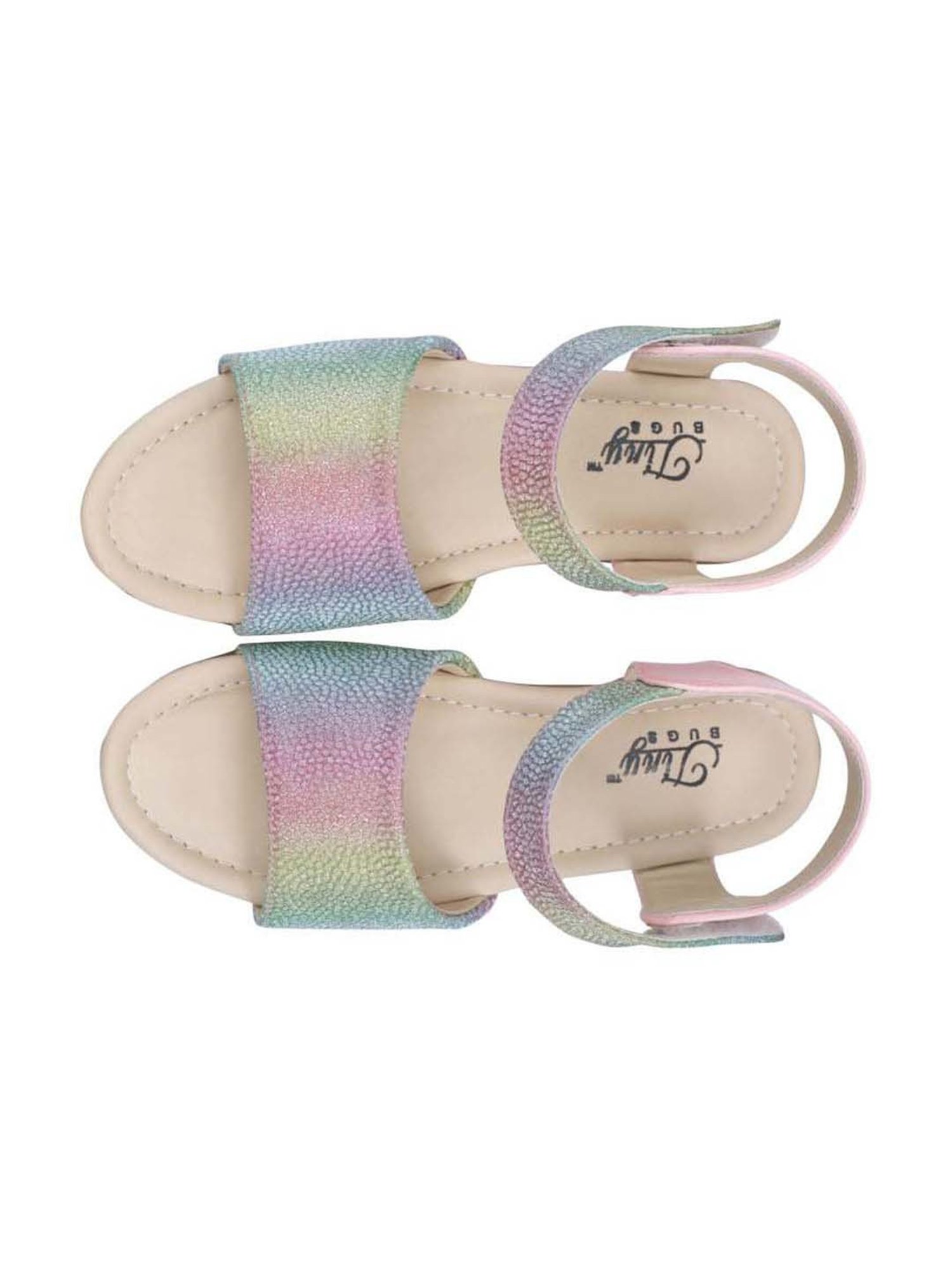 Tiny Bugs Kids Multicolor Ankle Strap Sandals