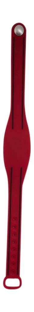 2 Red Adjustable 26 Bit Proximity Wristbands AuthorizID Weigand Prox Wrist Band Compatable with ISOProx 1386 1326 H10301 Format Readers. Works with The vast Majority of Access Control Systems