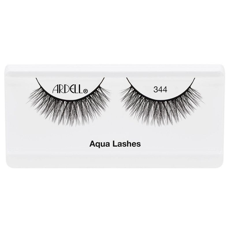 Ardell Aqua 344 False Eyelashes - Black - 1pr