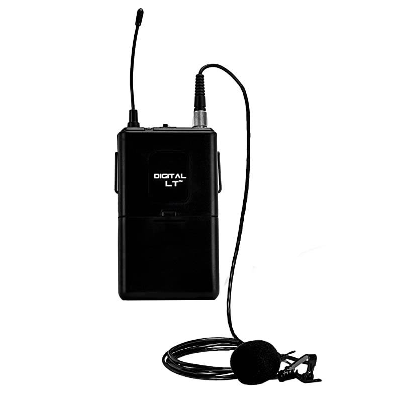 DW11 Digital Wireless Lapel Microphone System Ultralow latency with QPSK modulation XLR and &frac14; outputs UHF range The most affordable true digital system available today