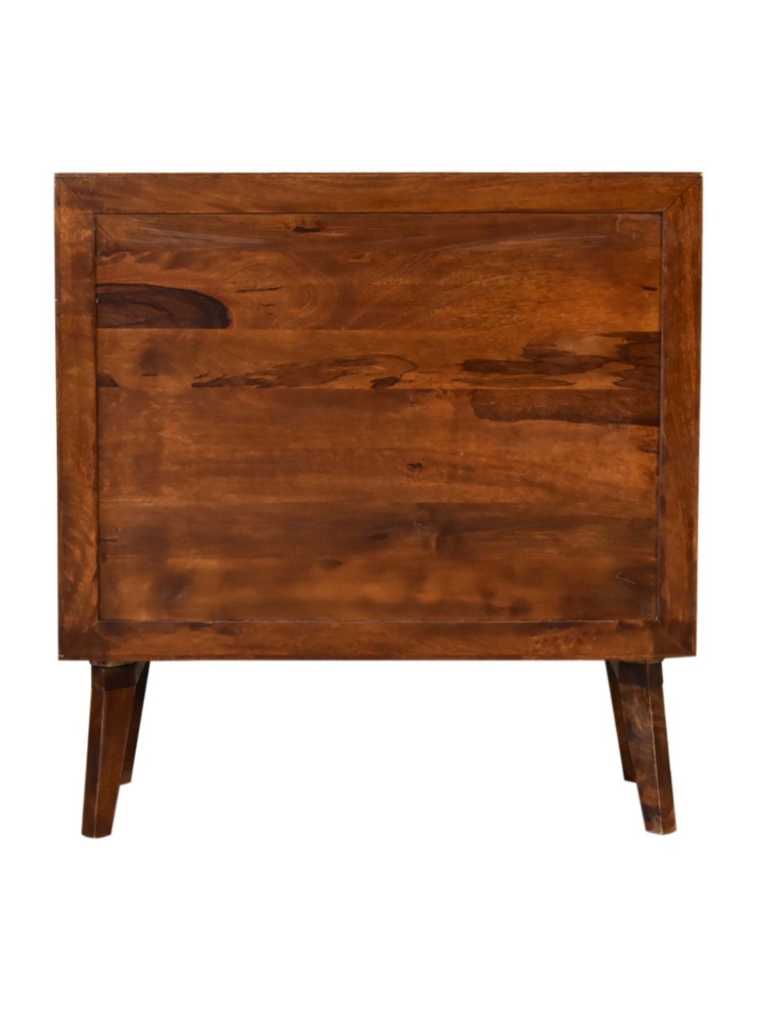Artisan Furniture Chestnut Comb Brown Wood Cabinet