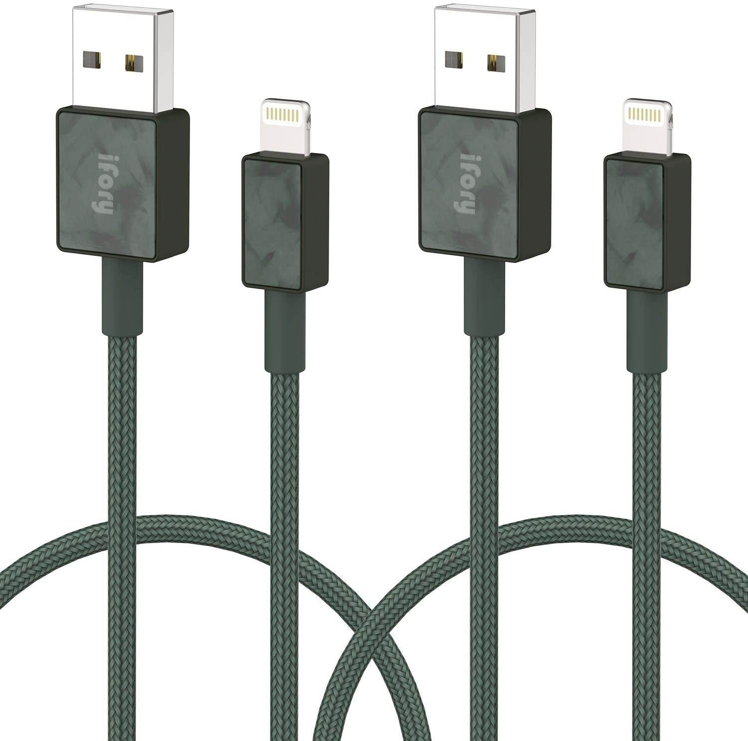 iFory Lightning Cable, iPhone Charger [Apple MFi Certified / 3ft 2 Pack/Sky Blue] Fast Charging Cord Compatible with iPhone 11 Pro Max, 11 Pro, X, Xs, Xr, Xs Max, 8/8 Plus, 7/7 Plus
