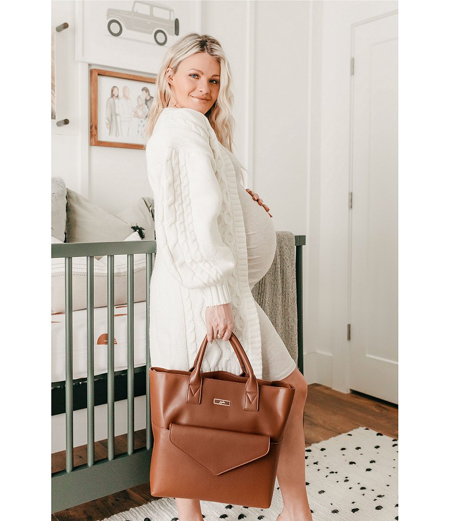 Ju-Ju-Be Eco Leather Zip Top Tote Bag