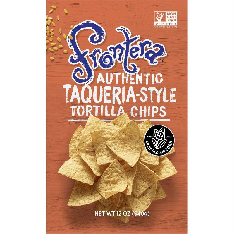 Frontera Authentic Taqueria Tortilla Chips - 12oz/12pk