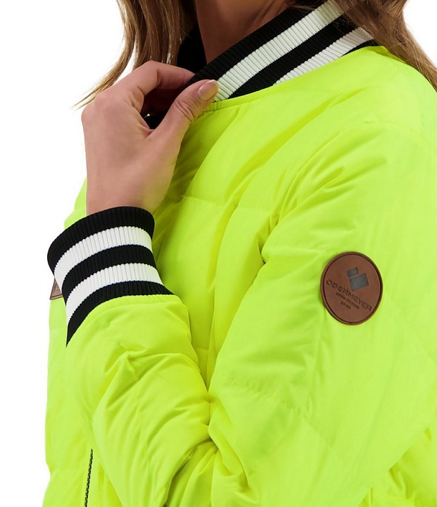 Obermeyer Paige HydroBlock&reg; Classic Quilted Down Long Sleeve Jacket