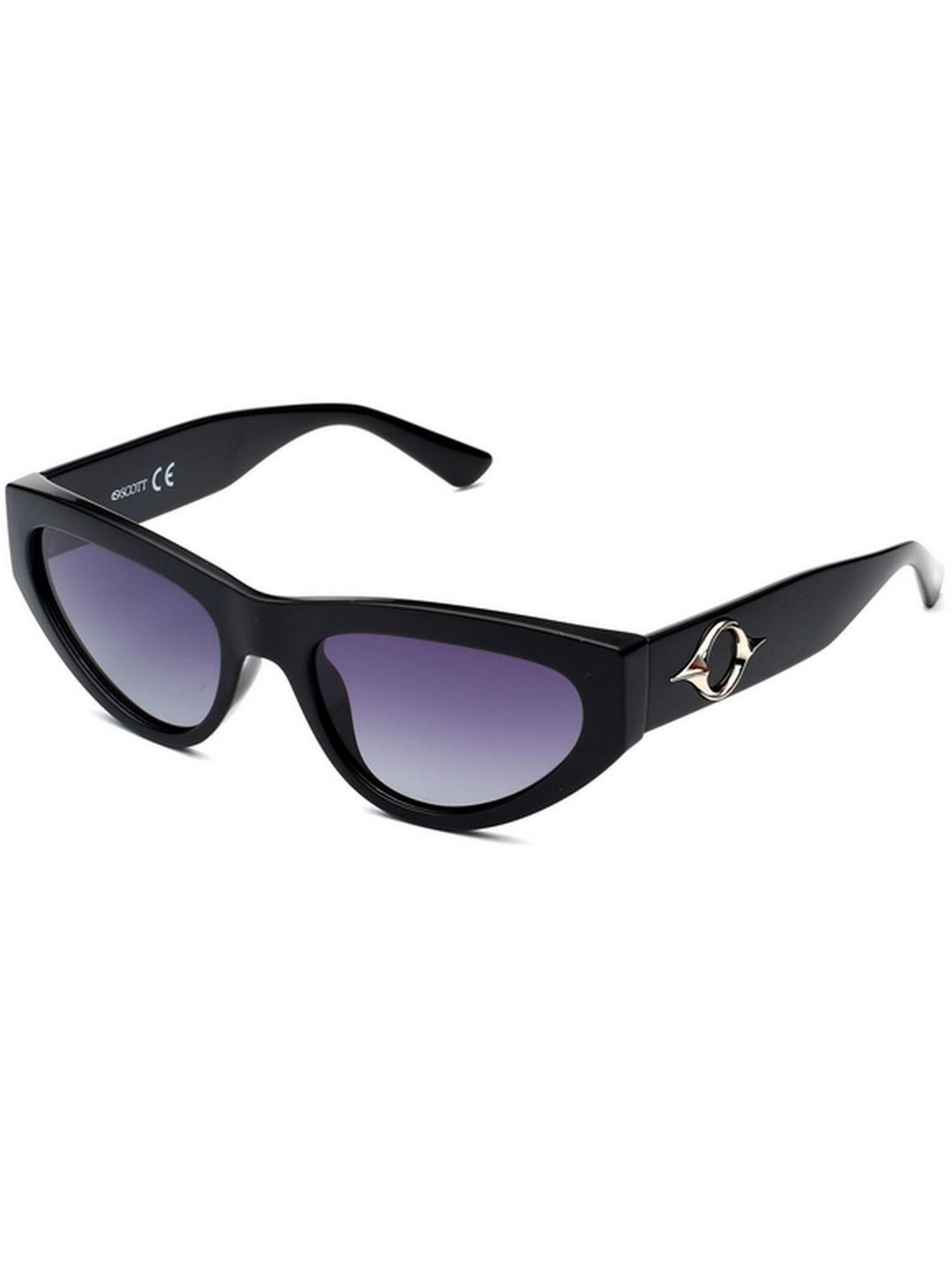 SCOTT Grey Cat Eye UV Protection Sunglasses for Women