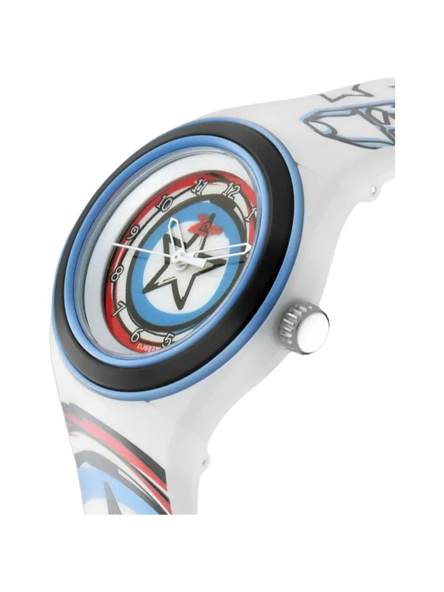 Zoop NSC4048PP28 Marvel 2019 Captain America Analog Watch for Kids
