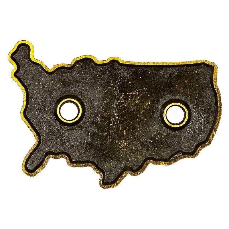 Juvale 6-Pack American USA Flag Souvenir Magnets for Refrigerator Fridge Locker, 3 x 1.5 in