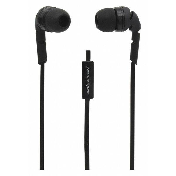 MOBILESPEC MBS10111 Headsets,3 ft. Cord