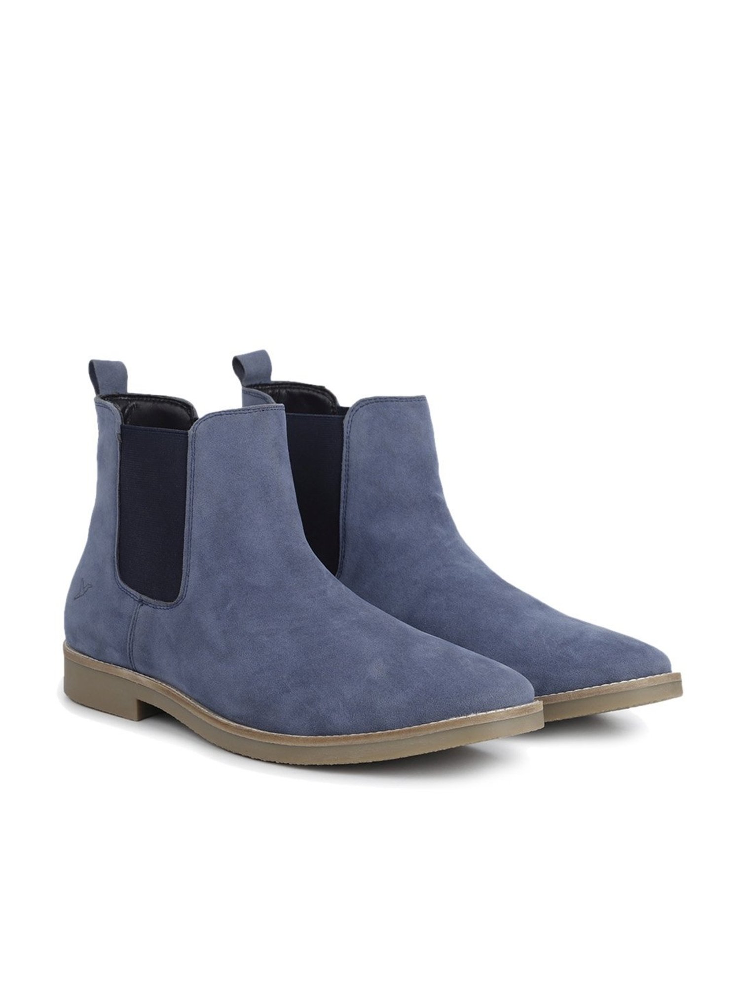 Yoho Men's Blue Chelsea Boots