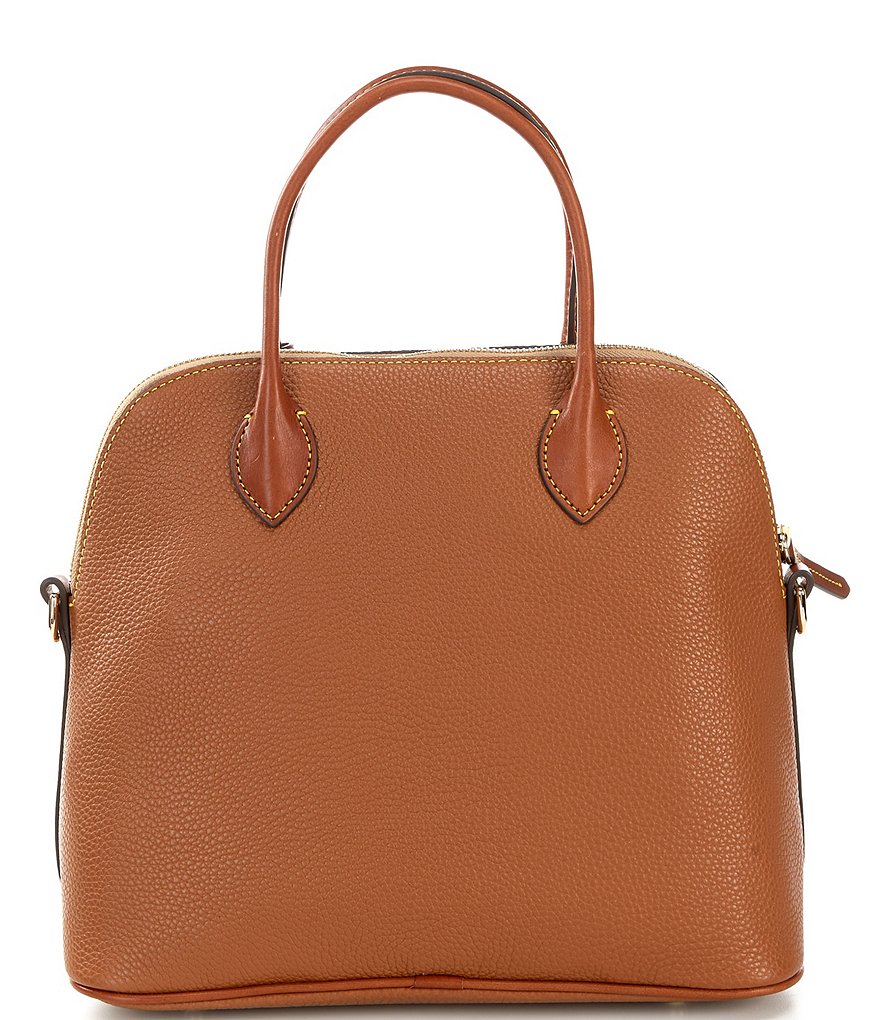 Dooney & Bourke Pebble Collection Large Domed Satchel Bag