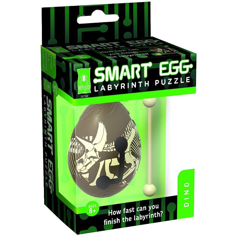 University Games Smart Egg 1-Layer Level 2 Labyrinth Puzzle | Dino