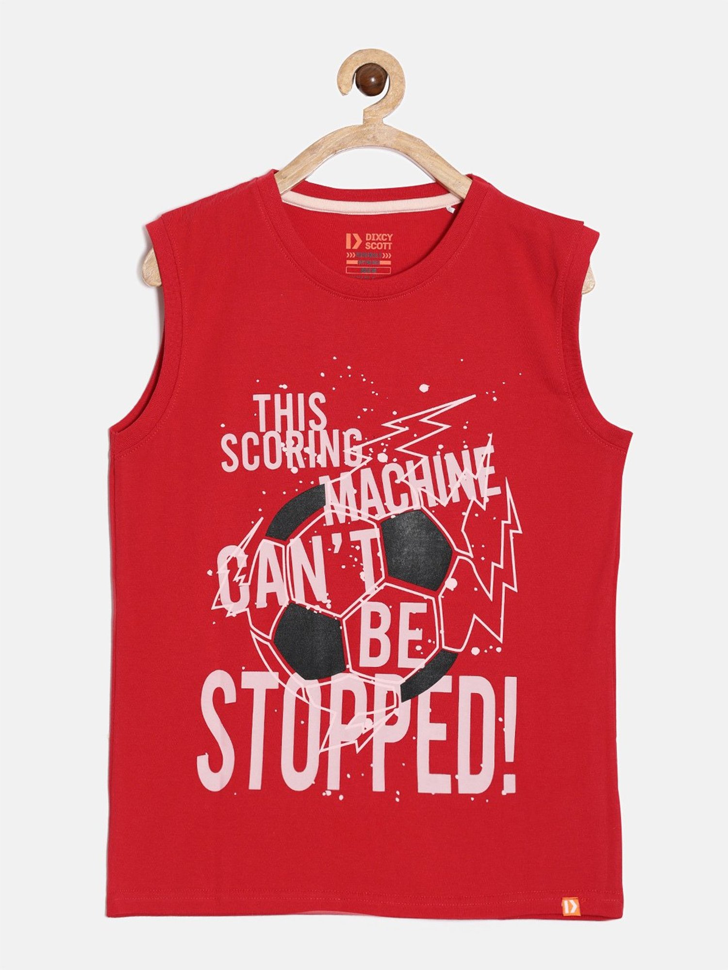 Dixcy Scott Originals Kids Red Graphic Print T-Shirt