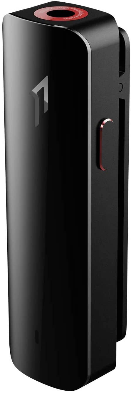 1MORE Hi-Res Bluetooth Receiver, Bluetooth Adapter with 3.5mm Audio Port and Type C Charging Port, Dongle Compatible with LDAC and AAC, Bluetooth 5.0, 8 Hours Playtime